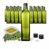 20 Pz Bottiglie per olio quadrata Marasca da 750 ml (75 cl) colore Uvag