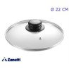 COPERCHIO IN VETRO CON POMELLO CM 22 ZANETTI
